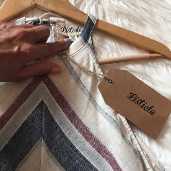 Listicle “The Justine” Linen Dress - Picture 11 of 16